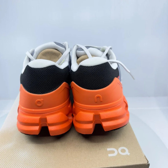 On Cloud Mens Cloudflyer 4 Running Shoes Low Top Sneakers Gray Orange Size 9 - Picture 4 of 8